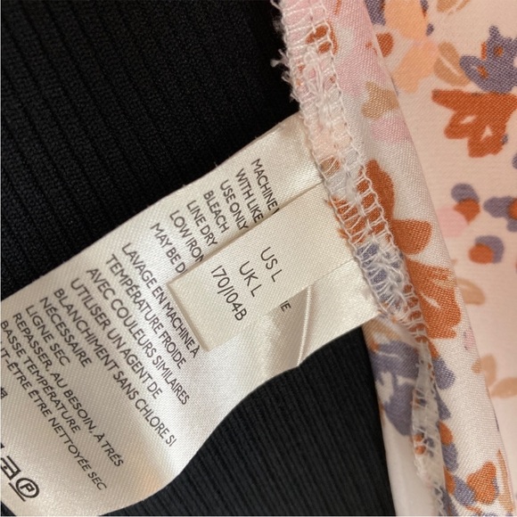 FREE PEOPLE BOHO COTTAGECORE FRONT TIE BLOUSE - Picture 6 of 6